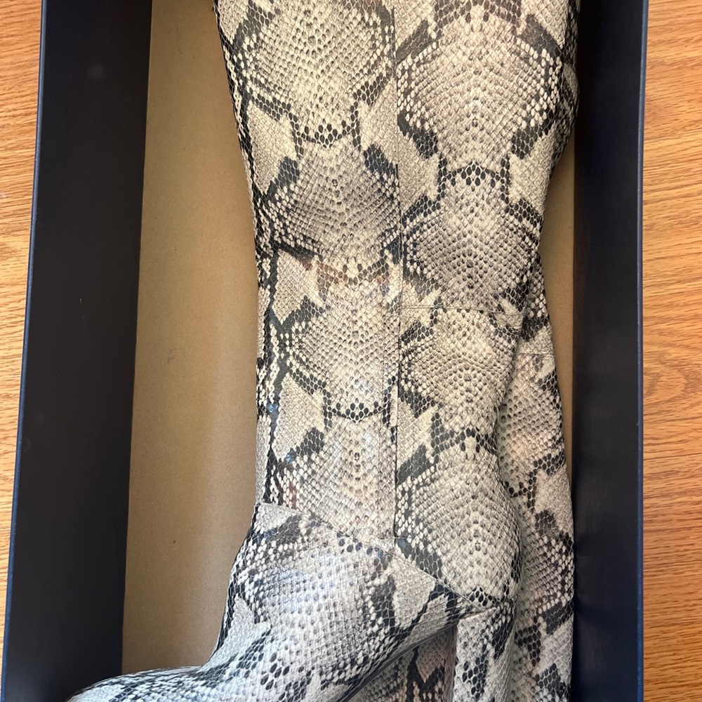 Cole Haan Glenda boot in Roccia print Leather size 9.5 brand new in box